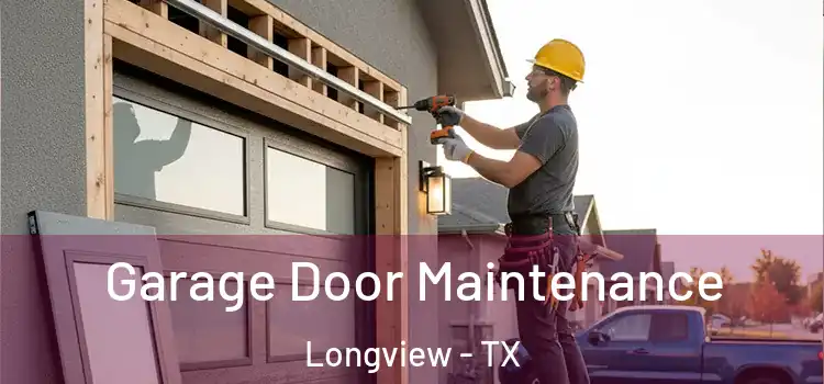 Garage Door Maintenance Longview - TX